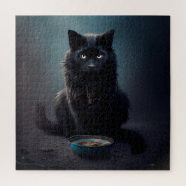 Quebra-cabeça Black Cat