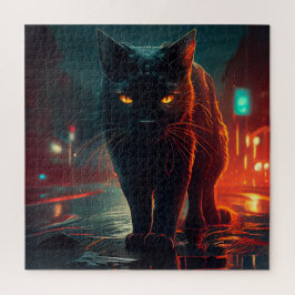 Quebra-cabeça Black Cat