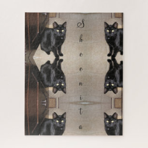 Quebra-cabeça Black Cat