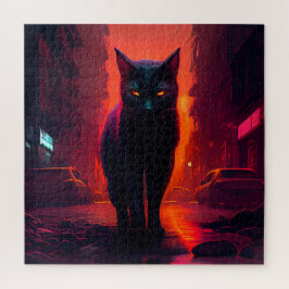 Quebra-cabeça Black Cat