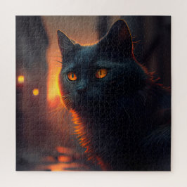 Quebra-cabeça Black Cat