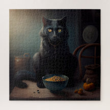 Quebra-cabeça Black Cat