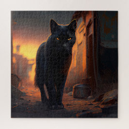 Quebra-cabeça Black Cat