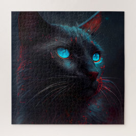 Quebra-cabeça Black Cat