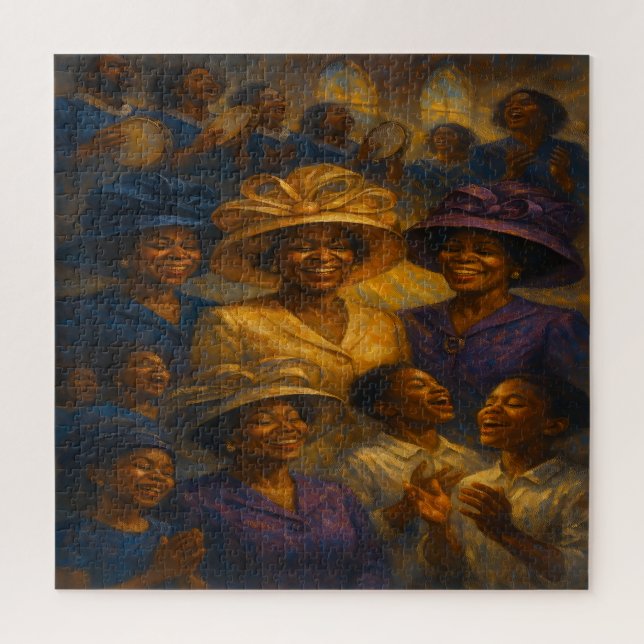 Quebra-cabeça Black Church Memories Jigsaw Puzzle (Vertical)