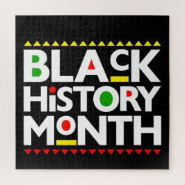 Quebra-cabeça Black History Month Melanin Men Women Girls & Boys