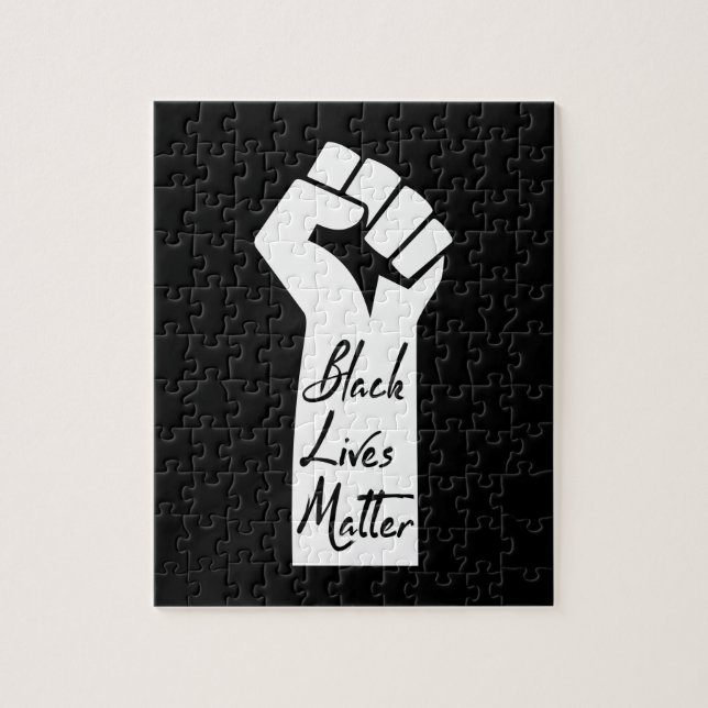 Quebra-cabeça Black Lives Matter Black Woman (Vertical)