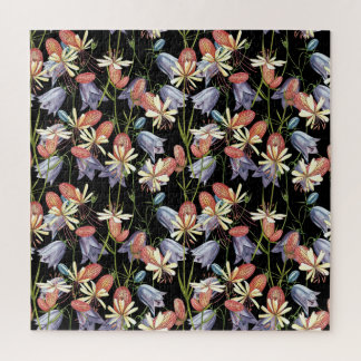 Quebra-cabeça Bladder Campion Bells: Watercolor Floral