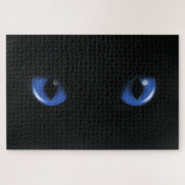 Quebra-cabeça blaue Katzenaugen