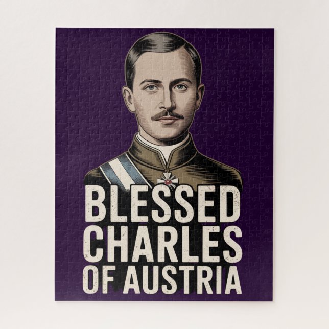 Quebra-cabeça Blessed Charles of Austria Karl Emperor Catholic (Vertical)