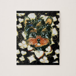 Quebra-cabeça Bling Yorkie Poo