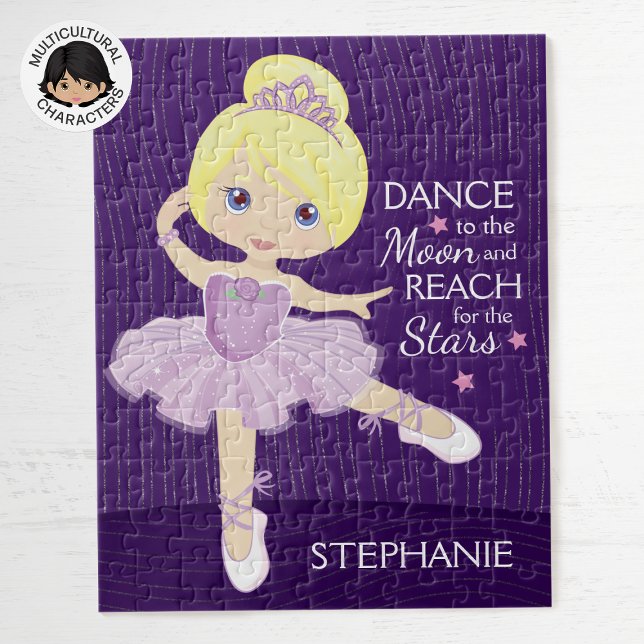 Quebra-cabeça Blonde Ballerina (Criador carregado)
