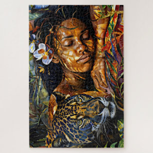 Quebra-cabeça Bloom De Jaguar - Mulheres Na Amazônia