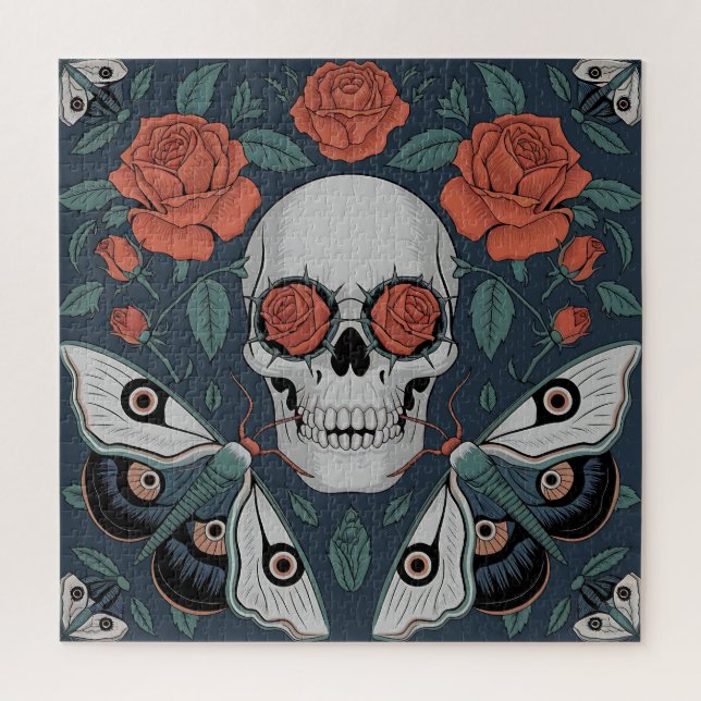 Quebra-cabeça Bloom Eterno: Uma dança da vida e da morte (Vertical)