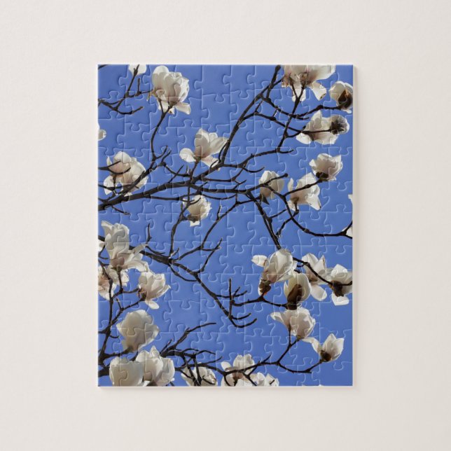 Quebra-cabeça Blooming Magnolias (Vertical)