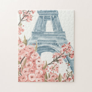 Quebra-cabeça Blossomas de Cereja de Paris