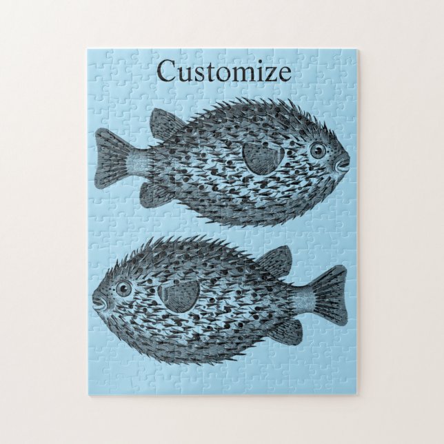 Quebra-cabeça Blowfish Porcupine Thunder_Cove (Vertical)