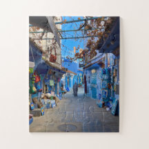 Blue Bazaar Alley | Chefchaouen, Marrocos