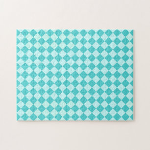 Quebra-cabeça Blue Combination Diamond Patterno de Shirley Taylo