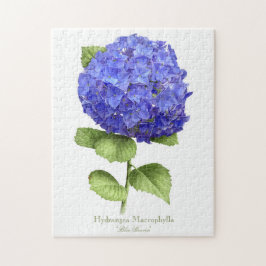 Quebra-cabeça Blue Hydrangea