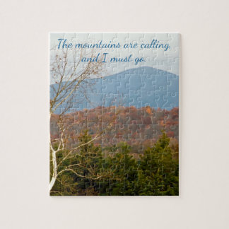 Quebra-cabeça Blue Ridge Mountains é chamando mim deve ir