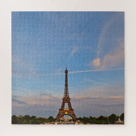 Quebra-cabeça Blue Skies e Eiffel Tower - 20x20 - 676 pcs.
