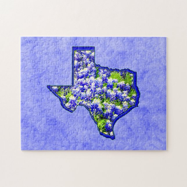 QUEBRA-CABEÇA BLUEBONNETS DE TEXAS (Horizontal)