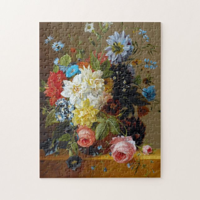 Quebra-cabeça Blumenvase Kunst Vintage (Vertical)