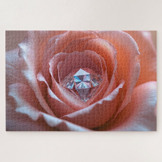 Quebra-cabeça Blushfire Crystal Bloom (Horizontal)