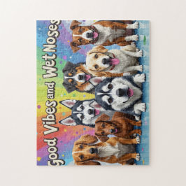 Quebra-cabeça Boas Víblias e Narizes Molhados Dodes lúcidos