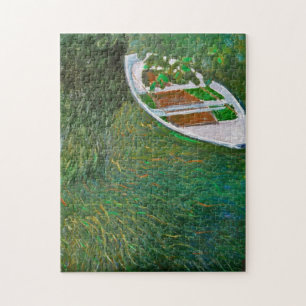 Quebra-cabeça Boat Monet Fine Art