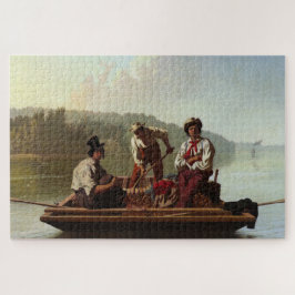 Quebra-cabeça Boatmen no rio Missouri