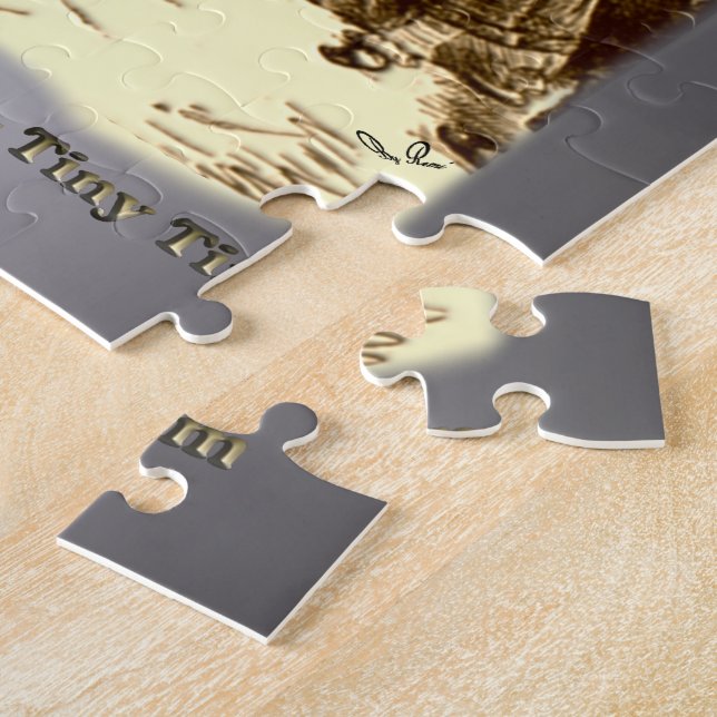 Quebra-cabeça Bob Cratchit e canção de natal minúscula do Natal (Lateral)