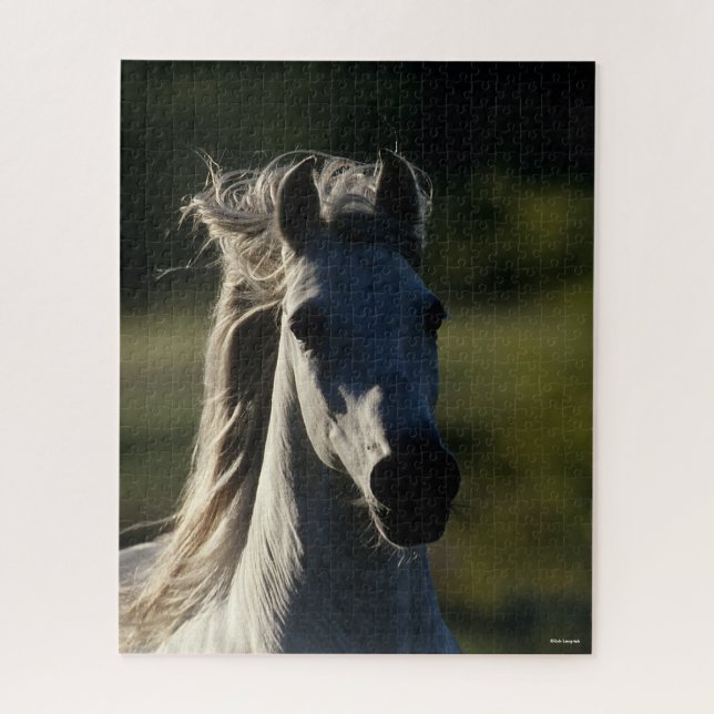 Quebra-cabeça Bob Langrish | Cinza Andaluzia com iluminação tras (Vertical)