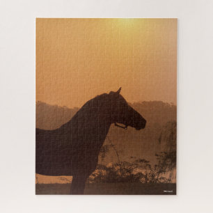 Quebra-cabeça Bob Langrish Silhueta de Cavalo de Montanha Roch