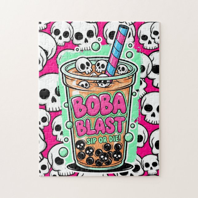 Quebra-cabeça Boba Blast – Sip or Die! (Vertical)