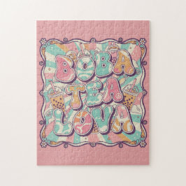 Quebra-cabeça Boba Tea Lova