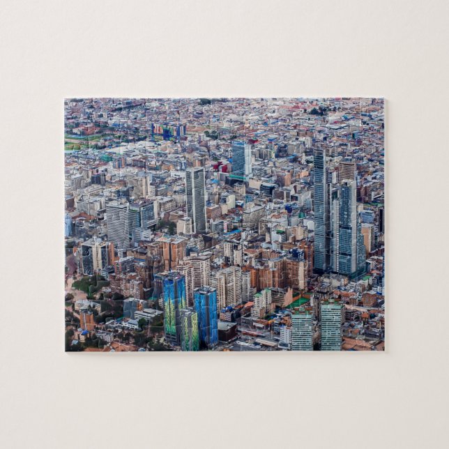 Quebra-cabeça Bogotá, Colômbia, Cityscape (Horizontal)