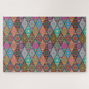 Quebra-cabeça Bohemian Quilt Design