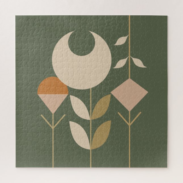 Quebra-cabeça Boho Abstrato Lily (Vertical)