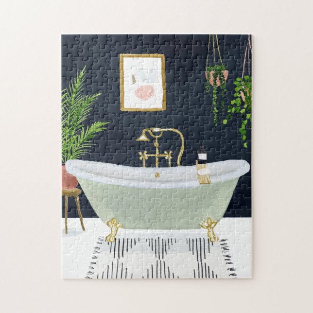 Quebra-cabeça Boho Bath I (Vertical)