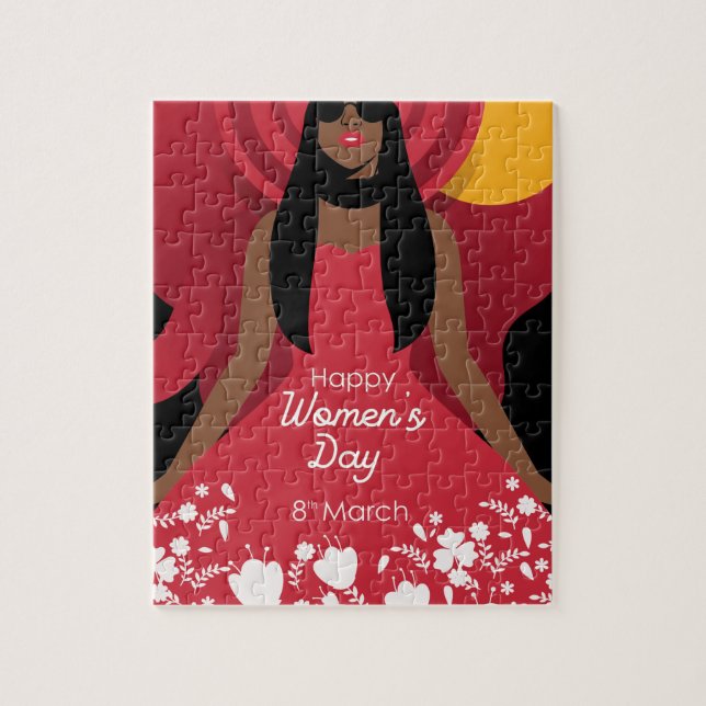 Quebra-cabeça Boho International Mulheres Day (Vertical)