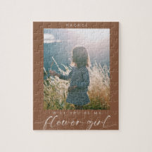 Boho, você será minha fotógrafa da Flower Girl