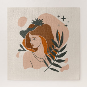 Quebra-cabeça Boho Woman Stars