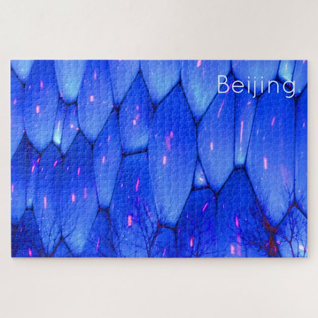 Quebra-cabeça bolhas de beija-flor de cubo-de-água (Horizontal)