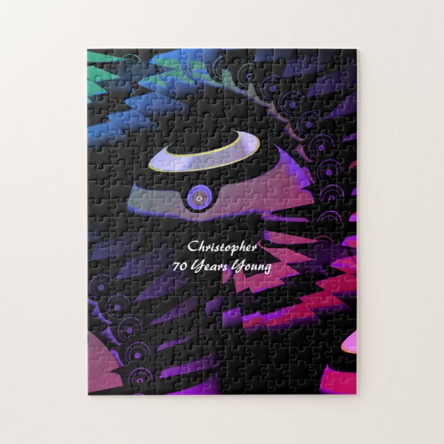 Quebra-cabeça Bolinhos verdes planas (Vertical)