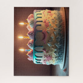 Quebra-cabeça Bolo de aniversário