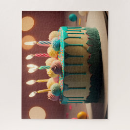 Quebra-cabeça Bolo de aniversário