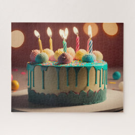 Quebra-cabeça Bolo de aniversário