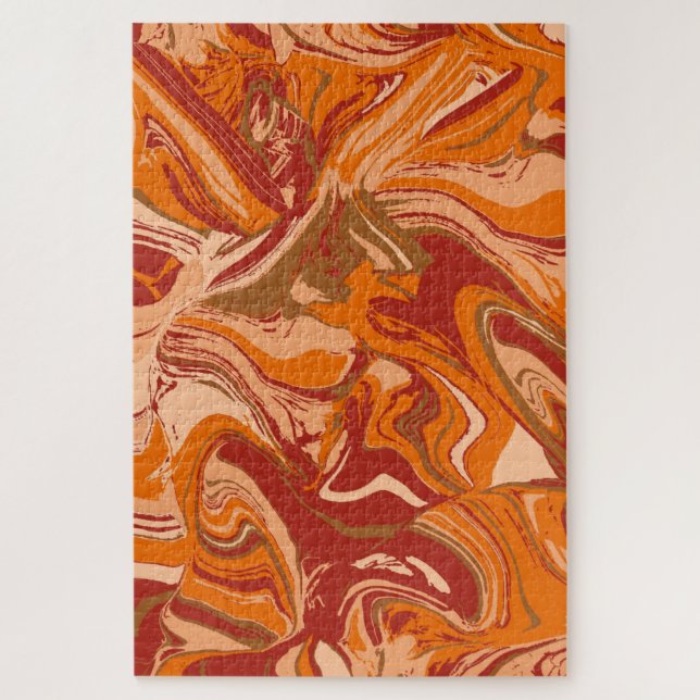 Quebra-cabeça Bolo Laranja (Vertical)